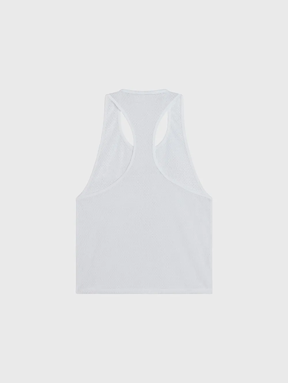 BARRY'S PRIDE RACERBACK WHITE TANK