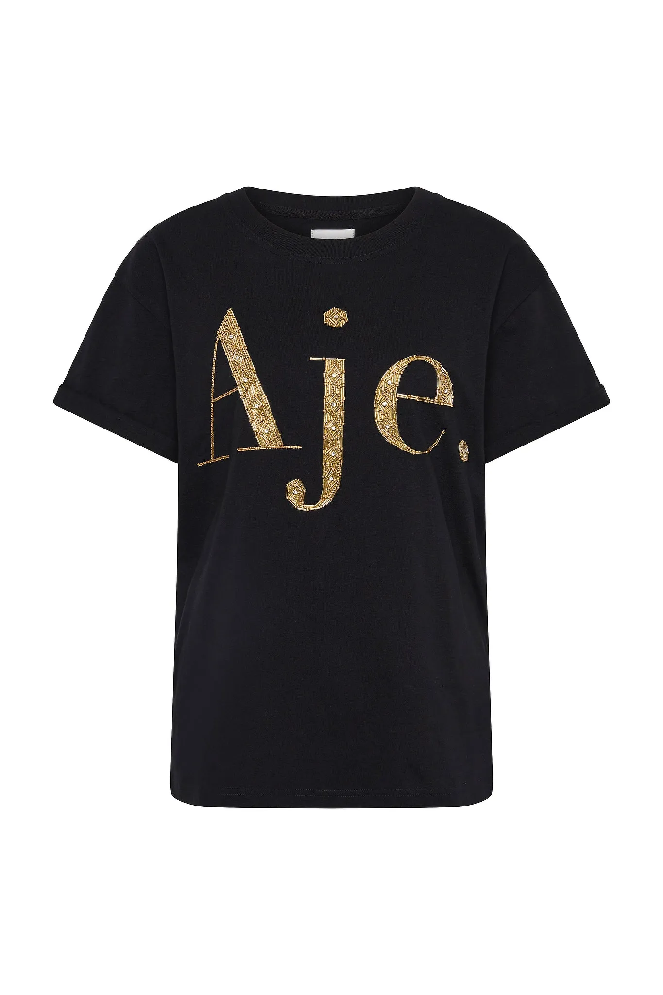 Bask Embellished Logo Tee