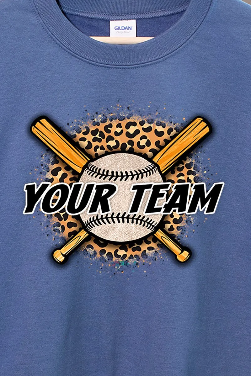 Batter Up Your Team Heavy-weight Crew Sweatshirt