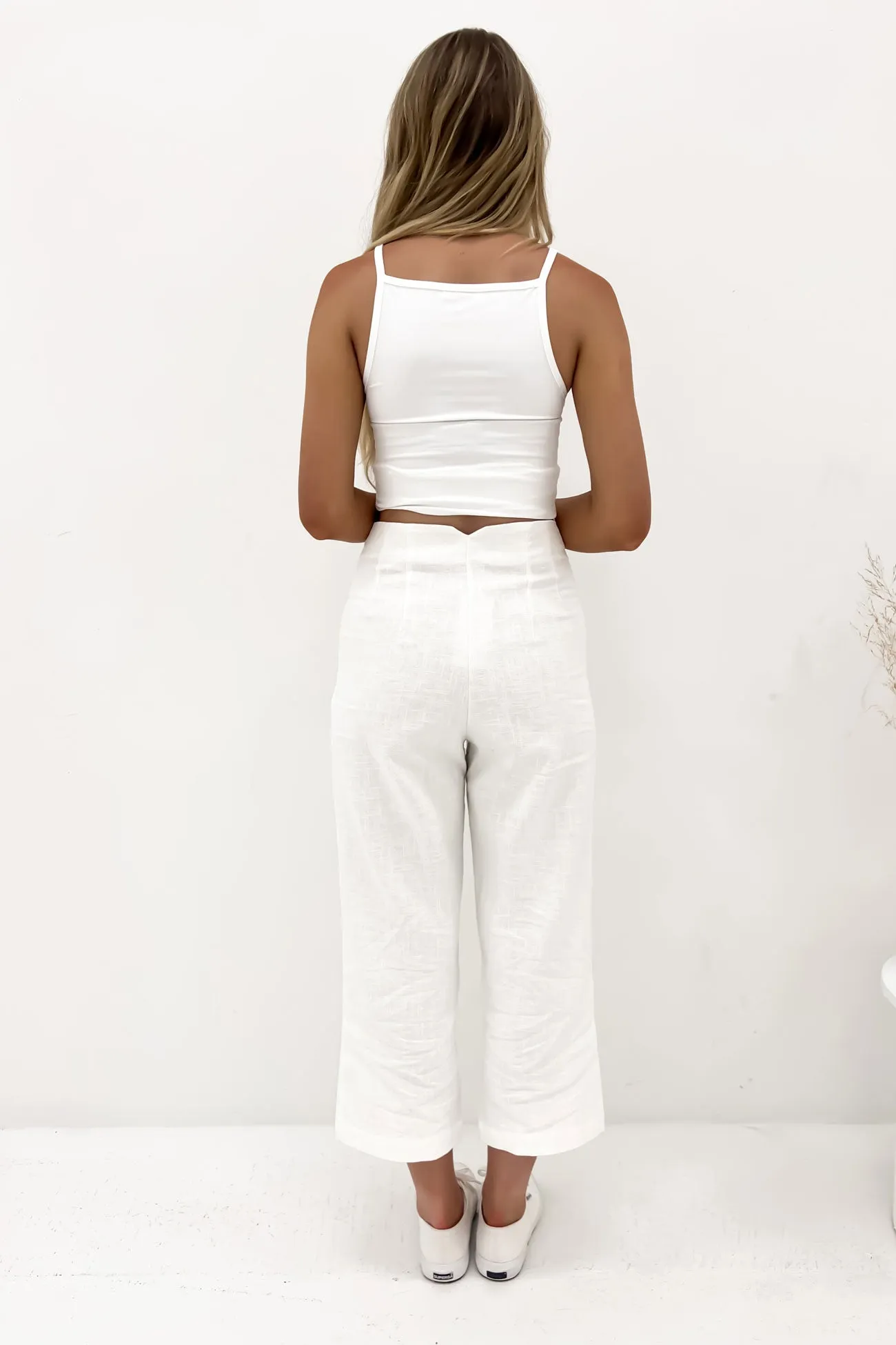 Beckett Pant White