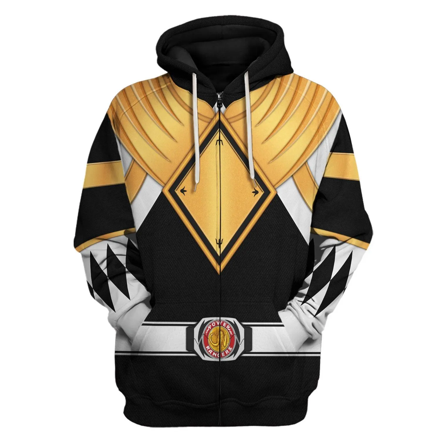 Black Ranger Dragon Shield Hoodies Sweatshirt T-shirt Hawaiian