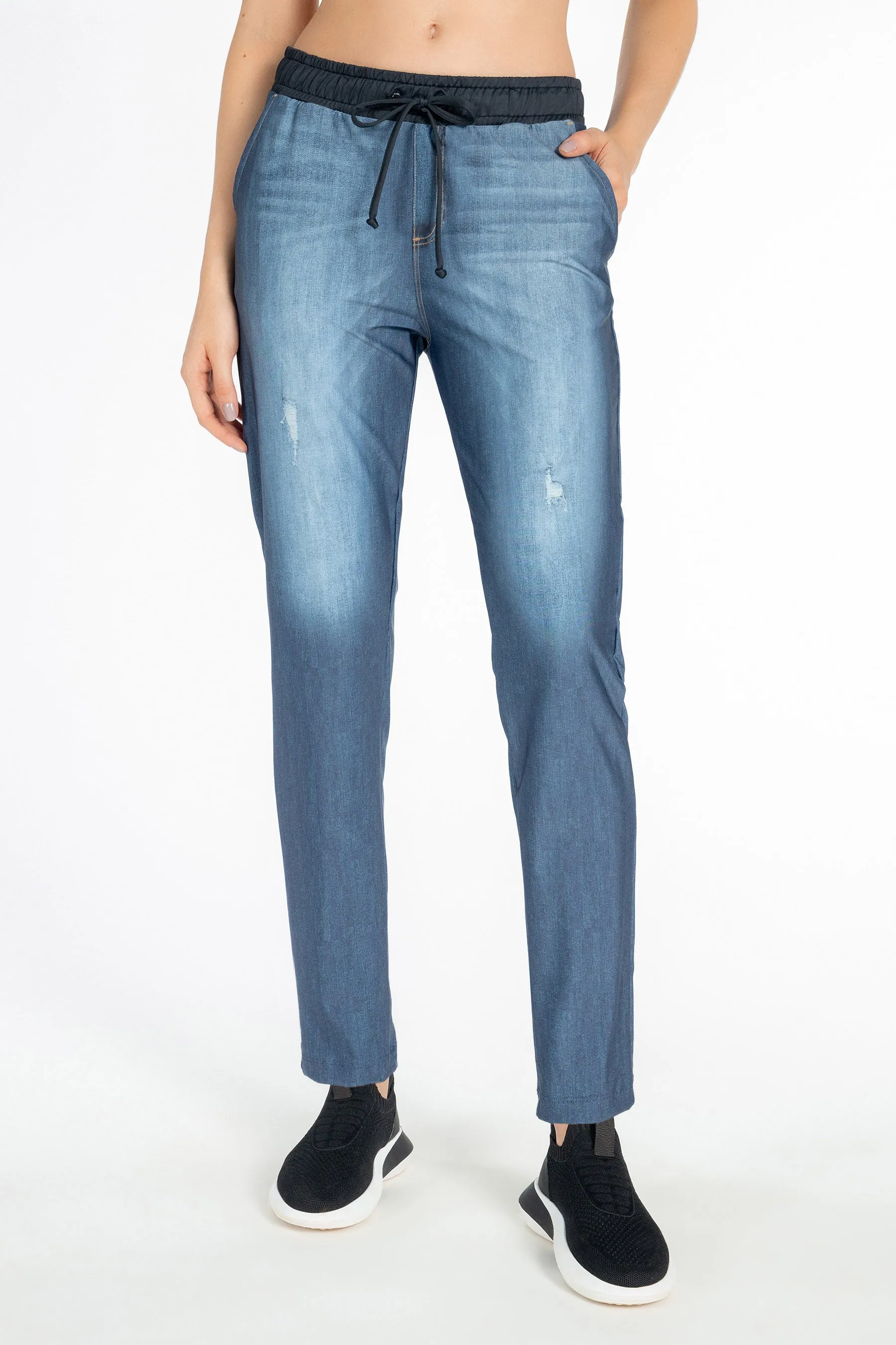 Blue Dream Boyfriend Pants