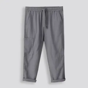 Boys Pull-On Pants _ 153126 _ Charcoal