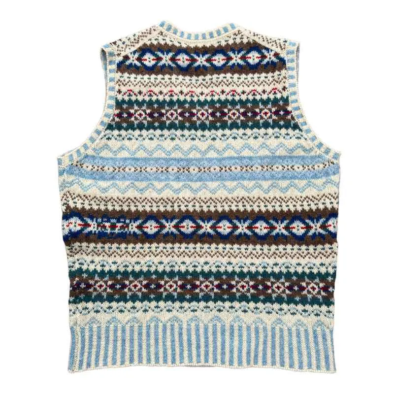 Brodie Fairisle Vest Nordic