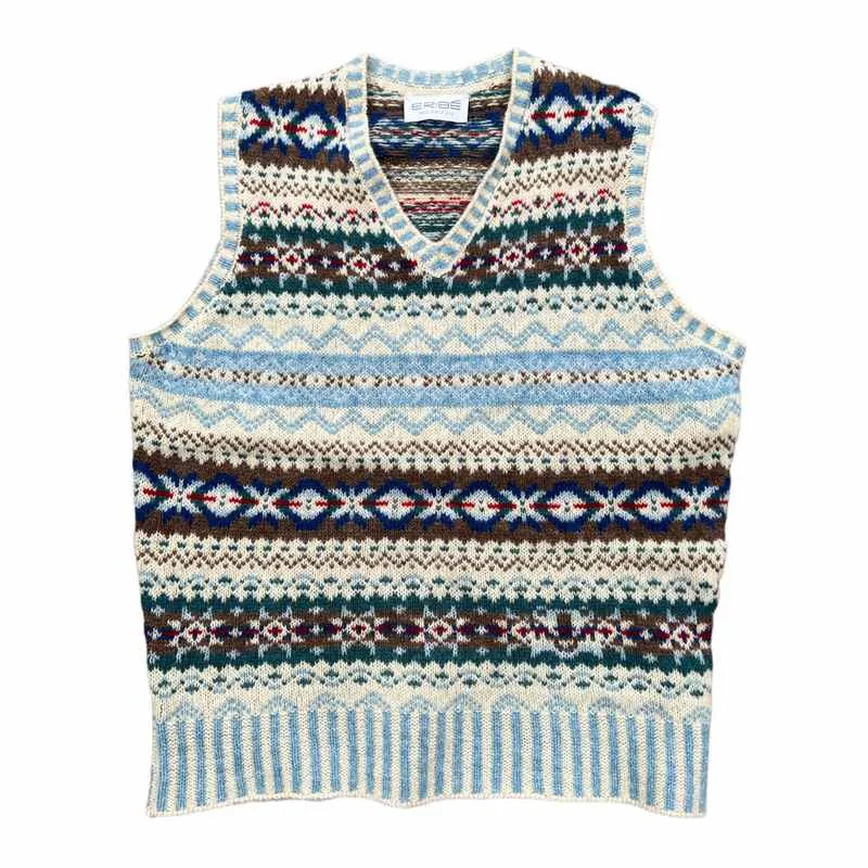 Brodie Fairisle Vest Nordic