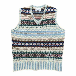 Brodie Fairisle Vest Nordic