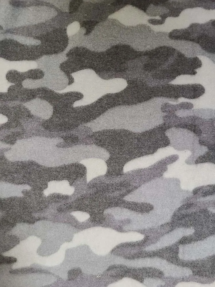 CAMOUFLAGE ARMY PRINTED ON CASHMERE NF00033-039