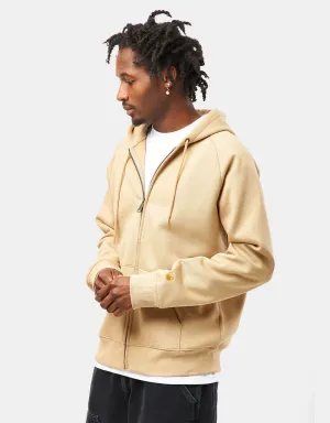 Carhartt WIP Hooded Chase Jacket - Sable/Gold