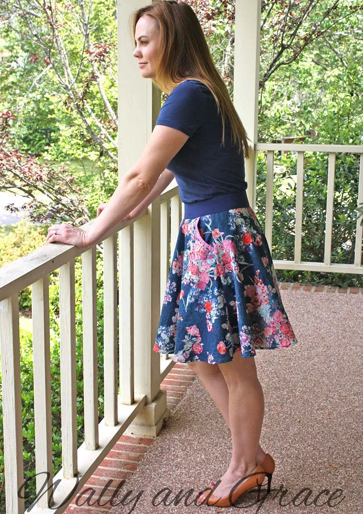 Circle Skirt | Womens Sewing Pattern