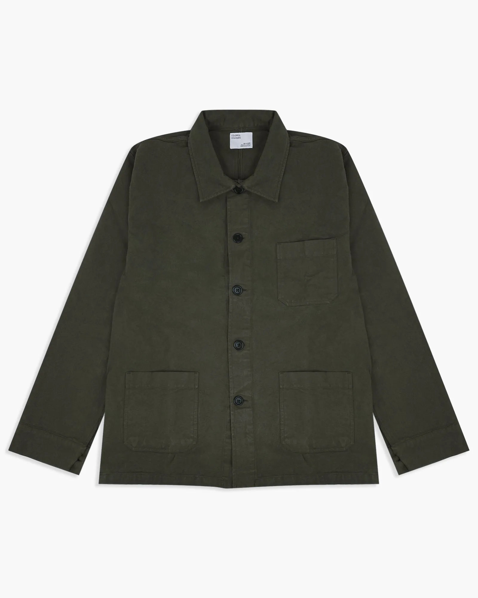 Colorful Standard Organic Workwear Jacket - Hunter Green