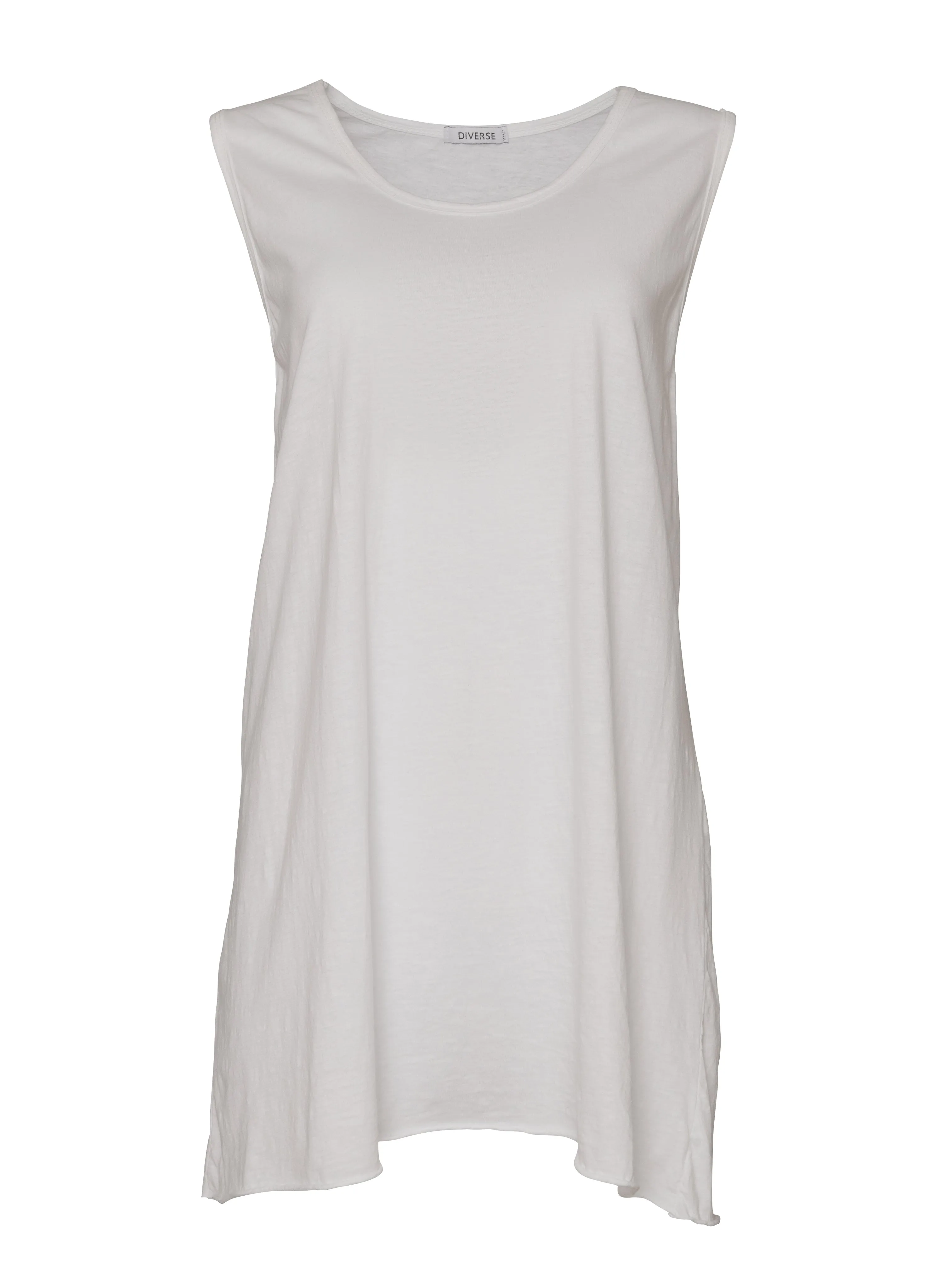 Curved Hem Tank Top