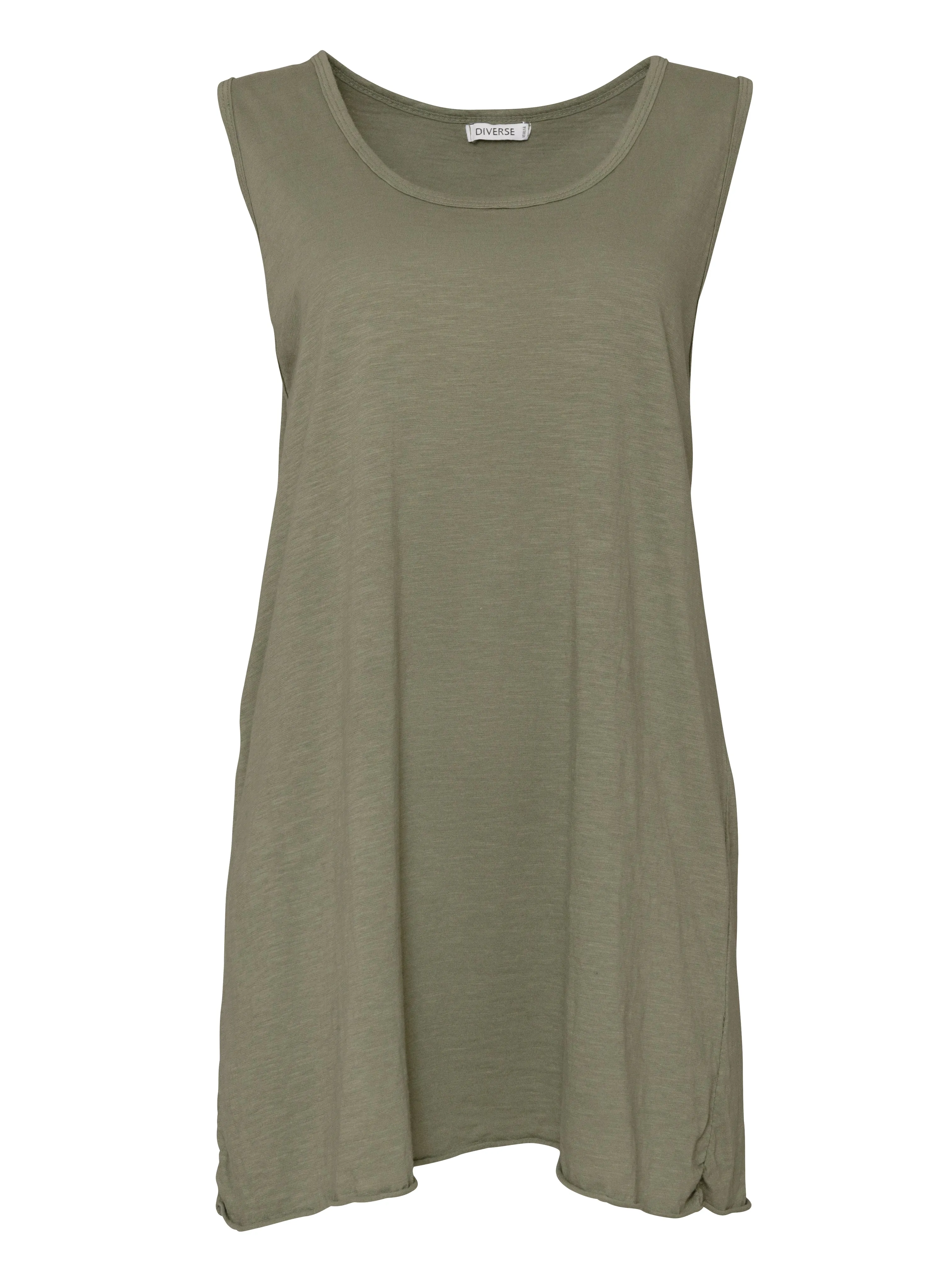 Curved Hem Tank Top