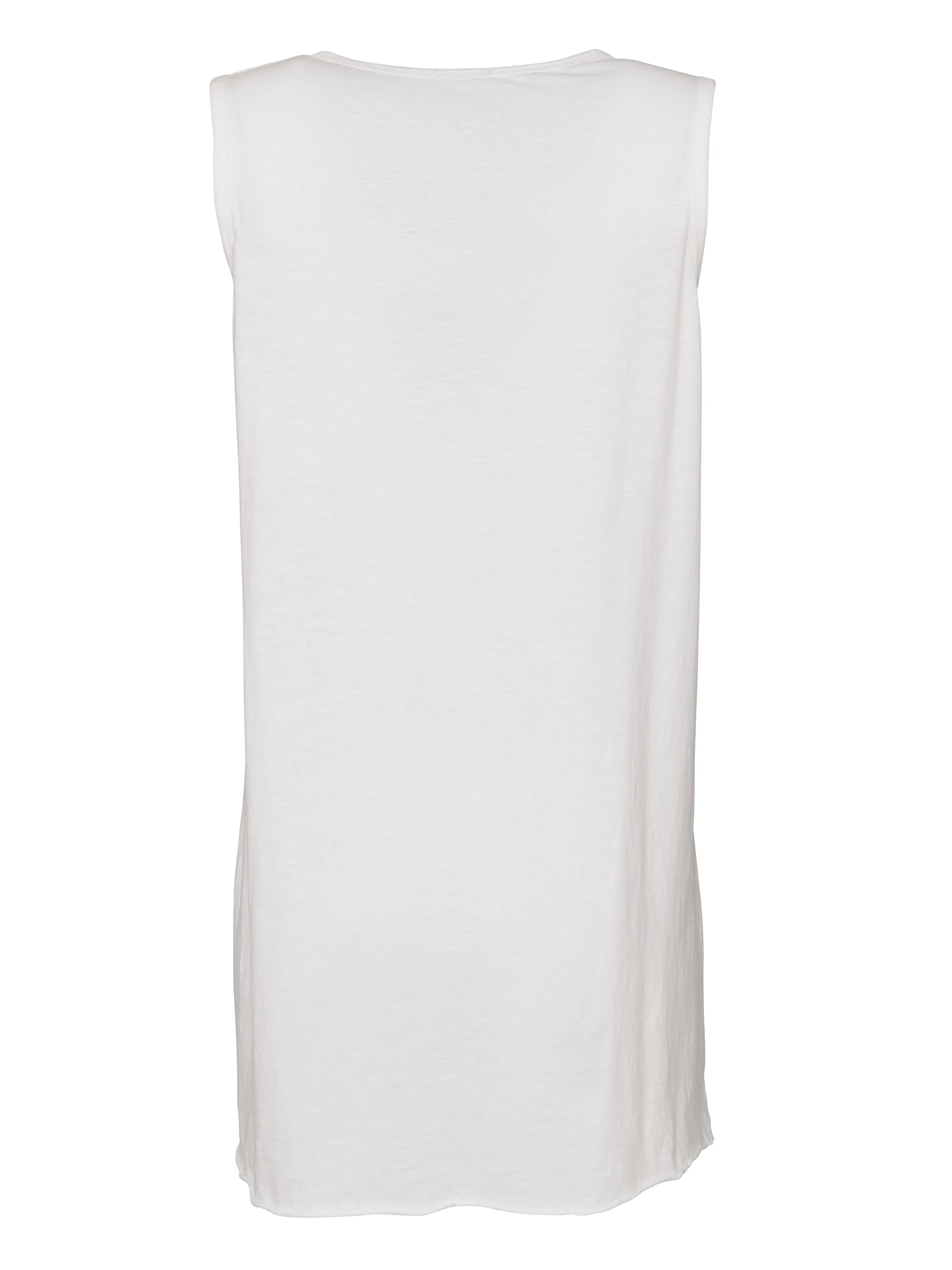 Curved Hem Tank Top