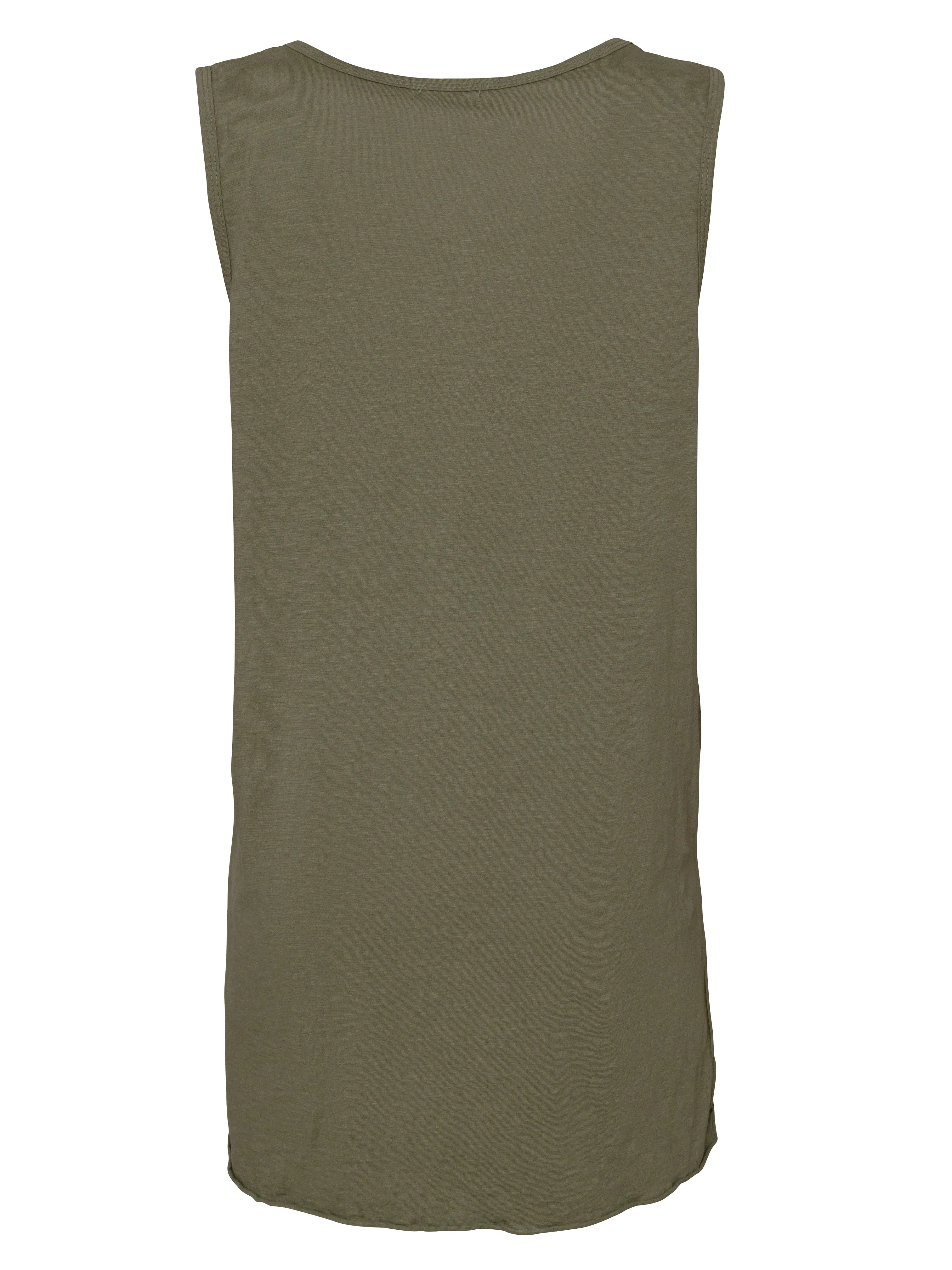 Curved Hem Tank Top