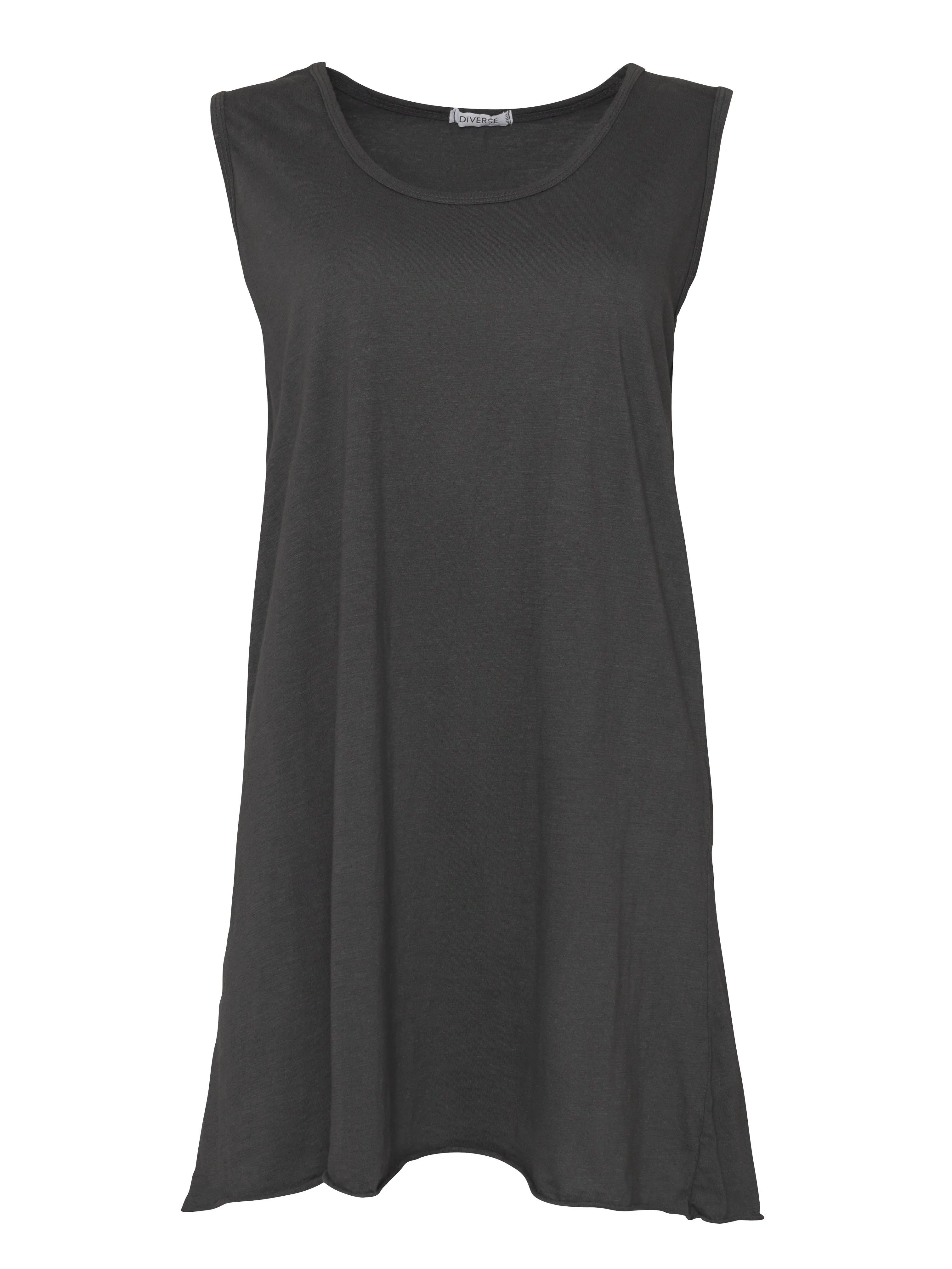 Curved Hem Tank Top