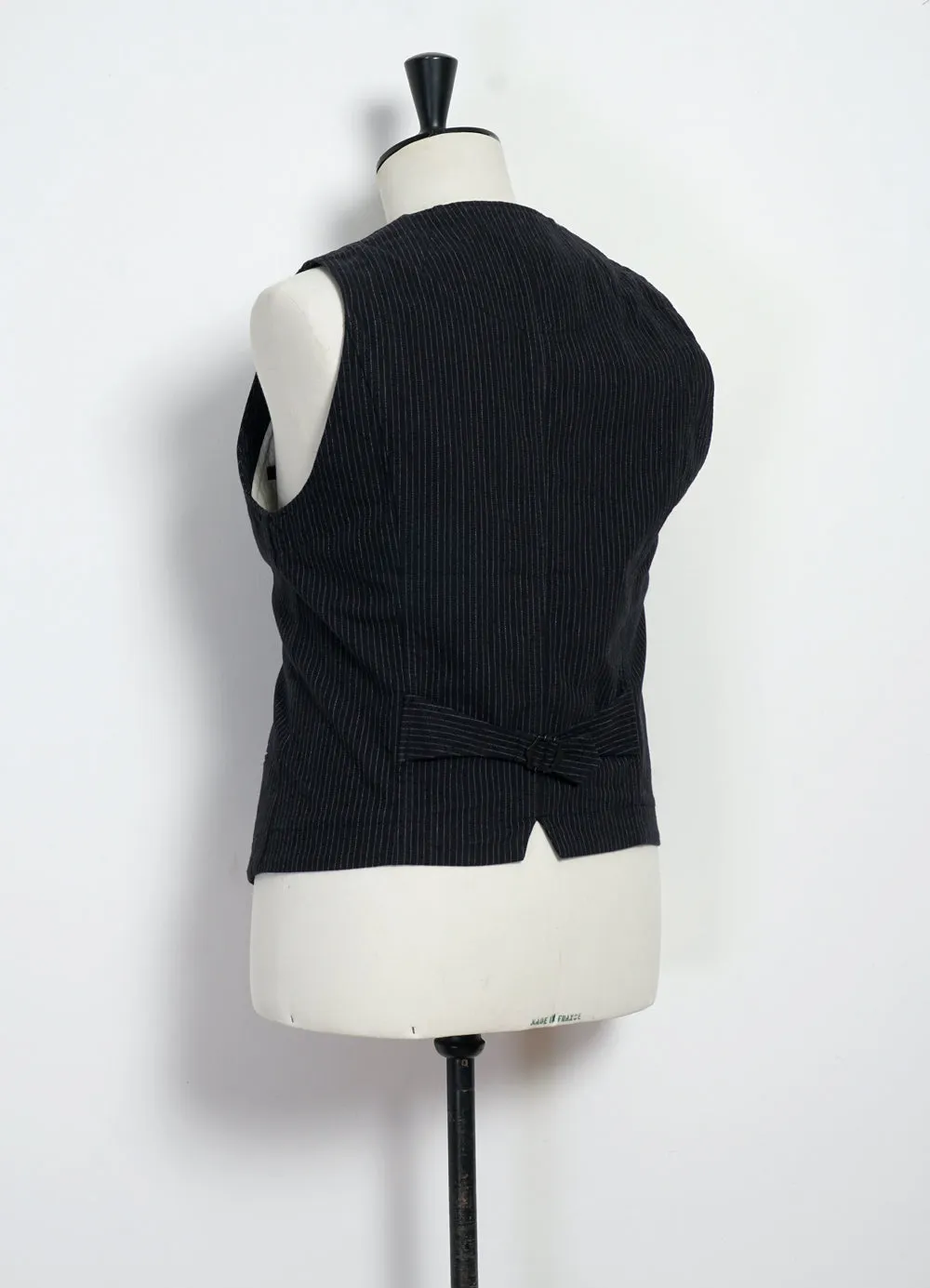 DANIEL 28-32-2 | Classic Waistcoat | Black Pin