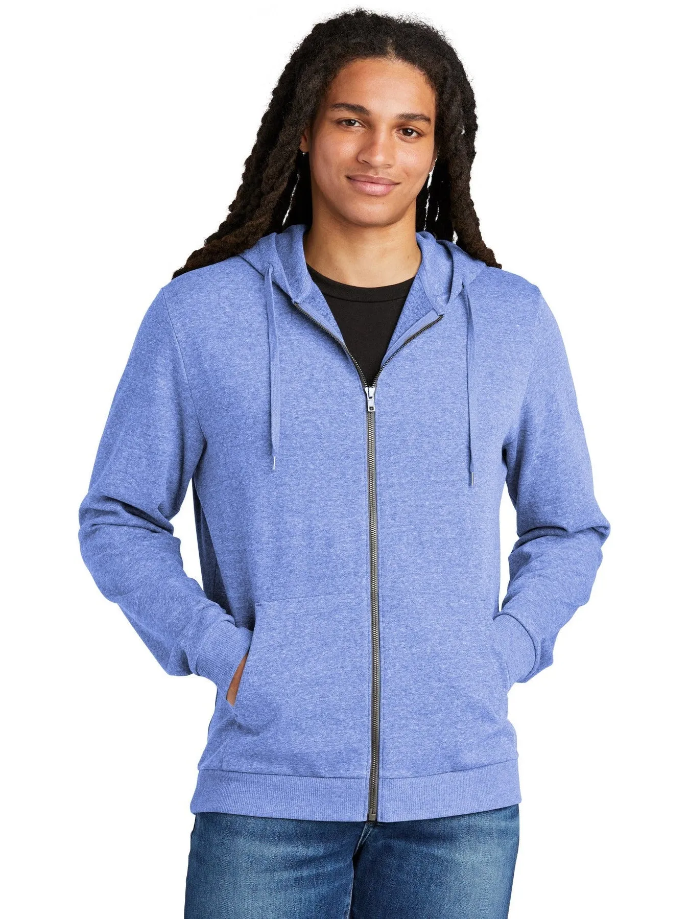 District Perfect Tri Fleece Full-Zip Hoodie