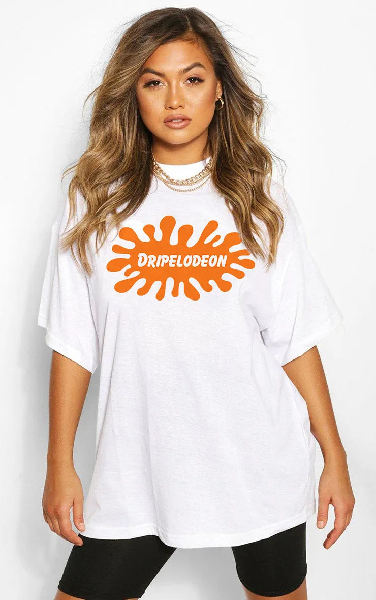 Dripelodeon Splat White T-Shirt