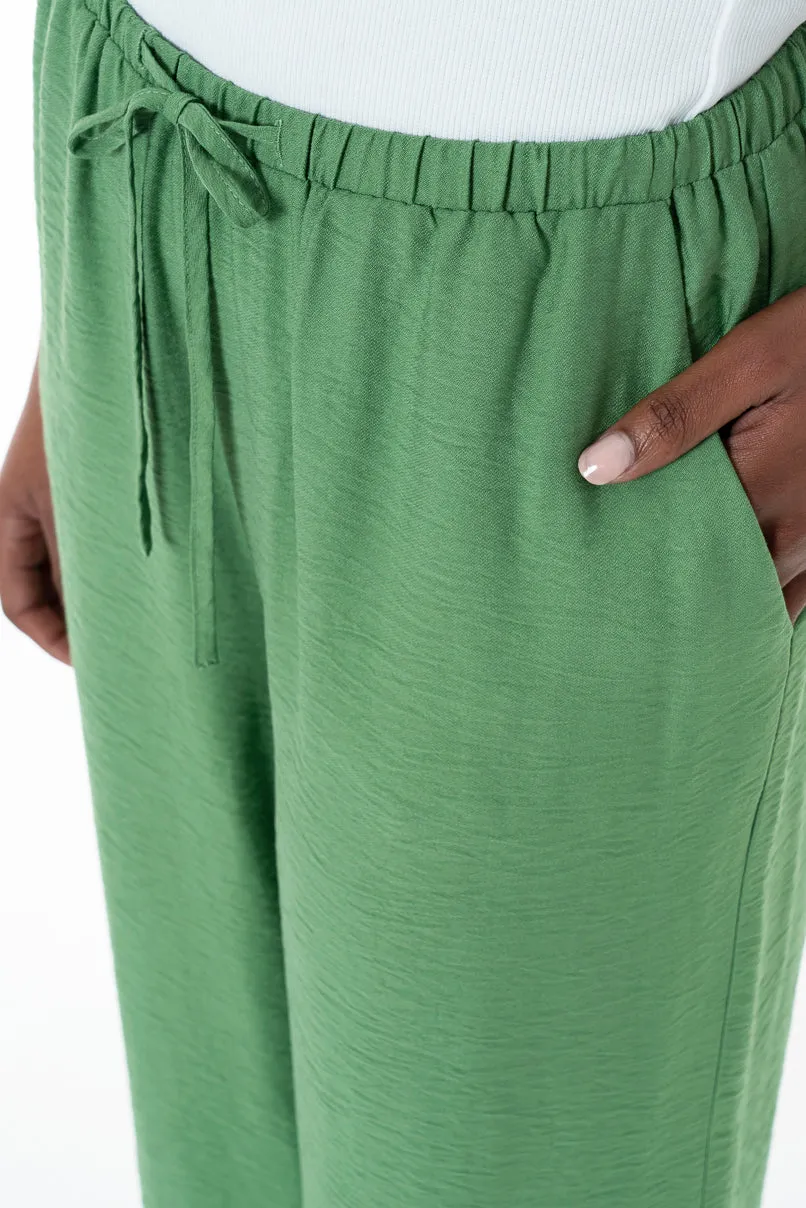 Elasticated Pants _ 152033 _ Green