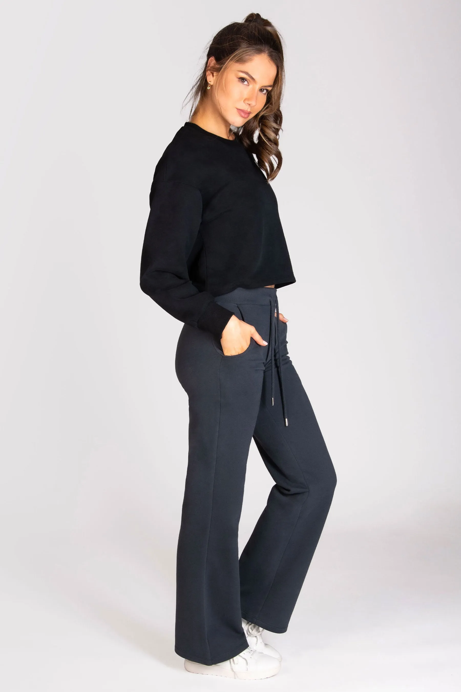 Essential Wide Leg Joggers