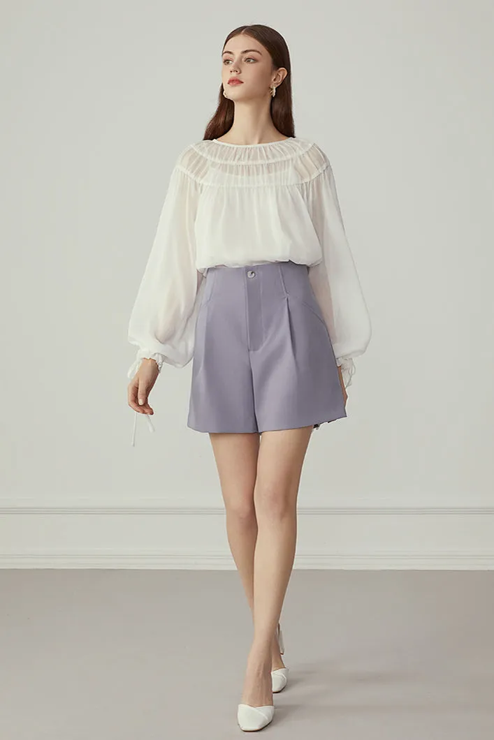 Fansilanen | Chiffon Puff Blouse