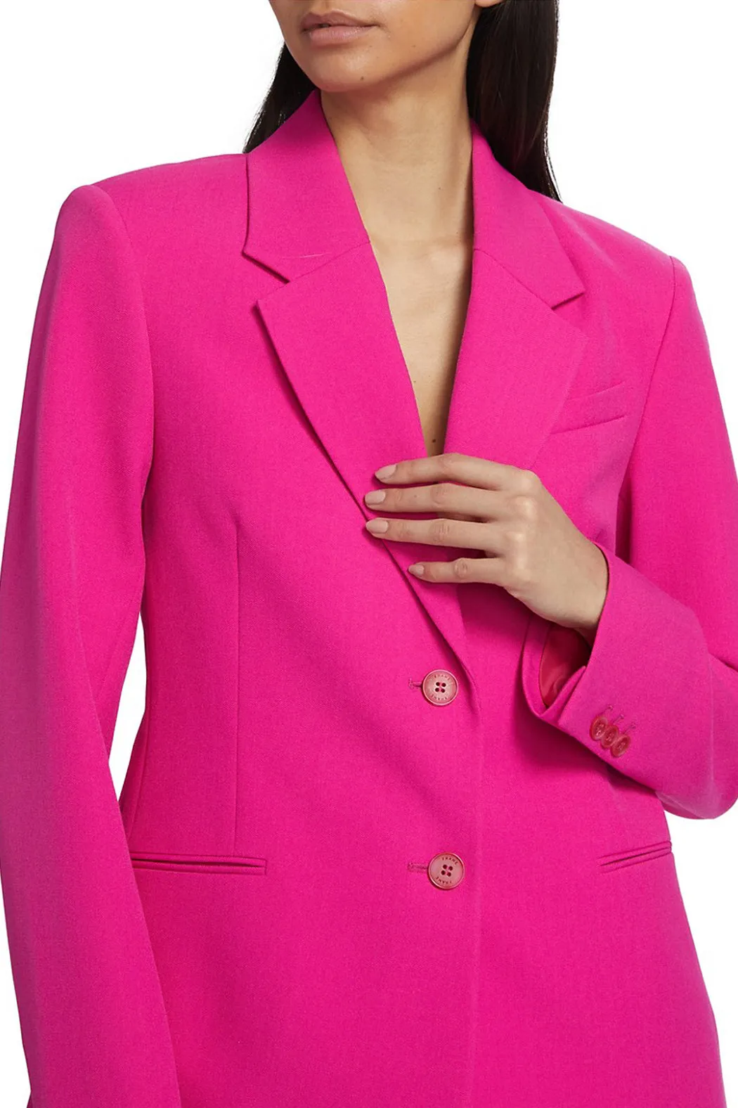 Frame - The Femme Blazer in Fuchsia