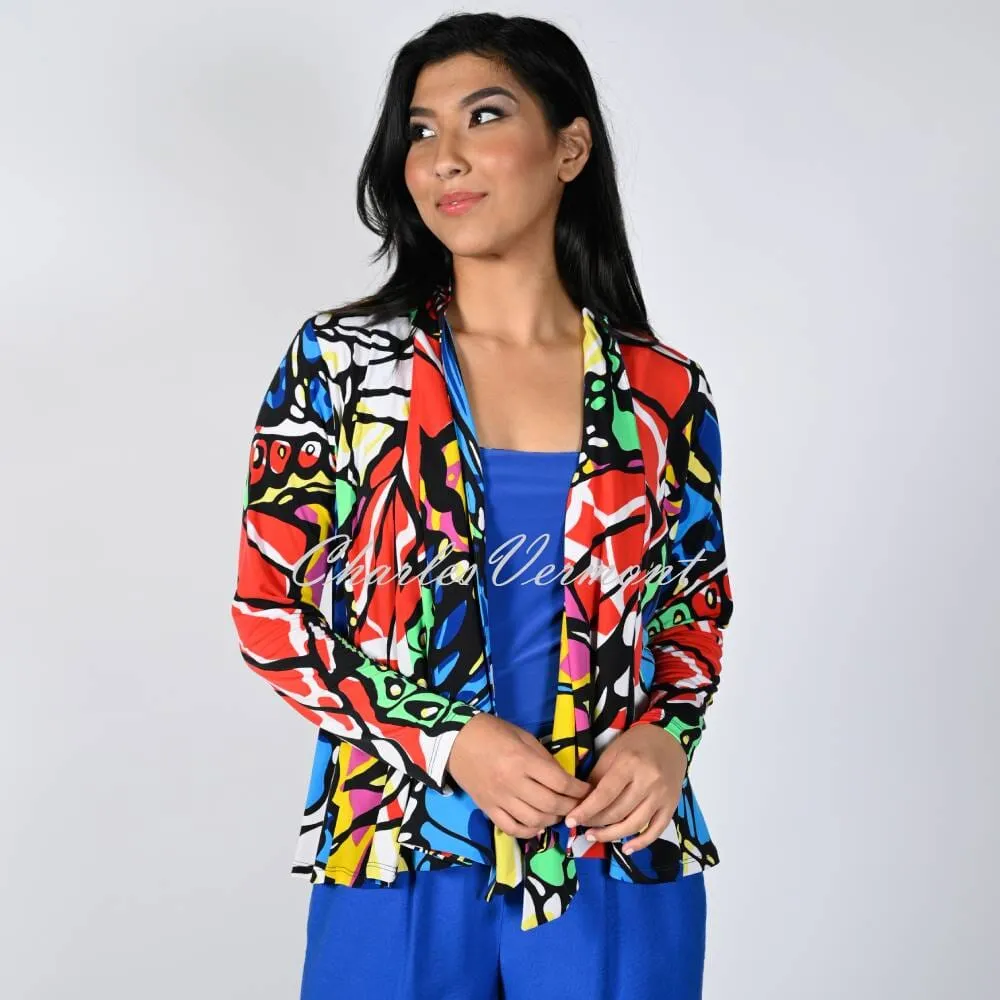 Frank Lyman Printed Cover Up Jacket - Style 231277