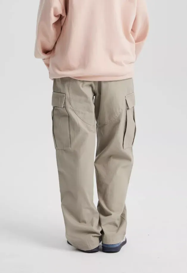 Functional Multiple Pockets Work Pants