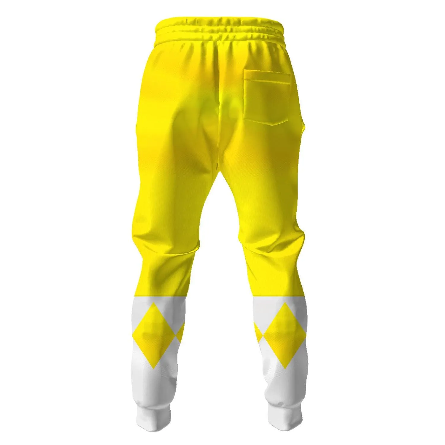 Gearhomie Unisex Tracksuit Hoodies Yellow Power Ranger 3D Costumes