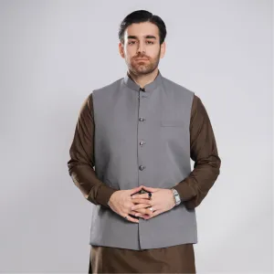 Grey Tropical Blend Waistcoat – Kaptan