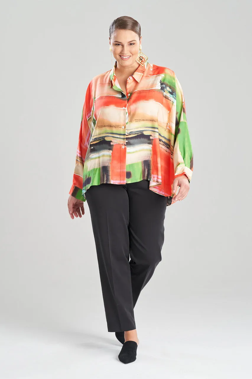 Hikaru Cotton Silk Caftan Shirt