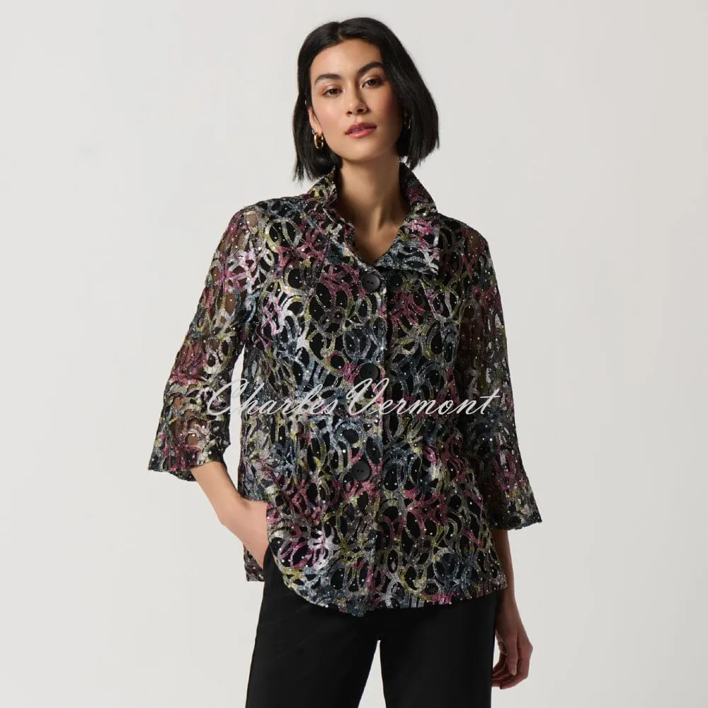 Joseph Ribkoff Patterned Jacket - Style 234106