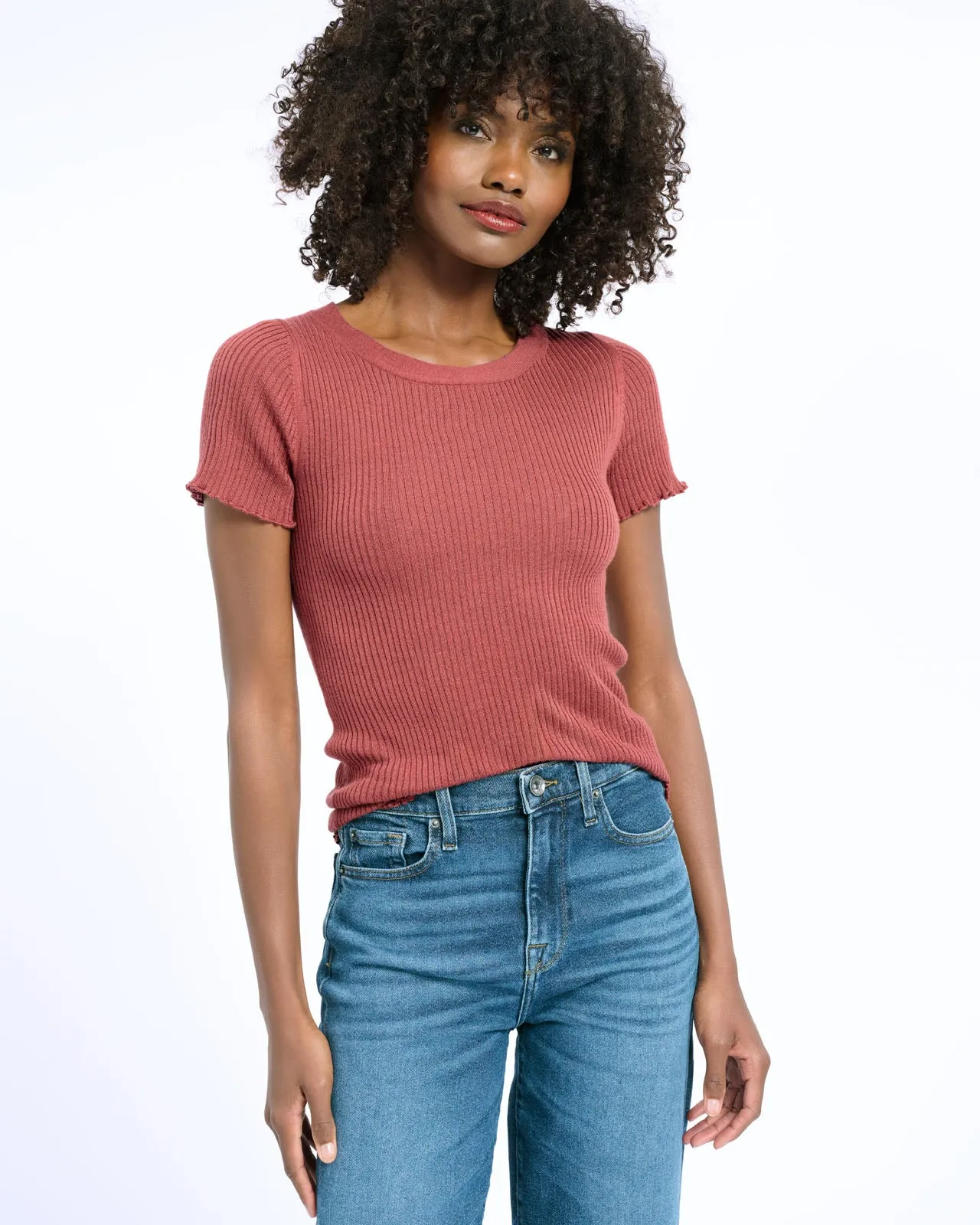 Josie Short Sleeve Sweater