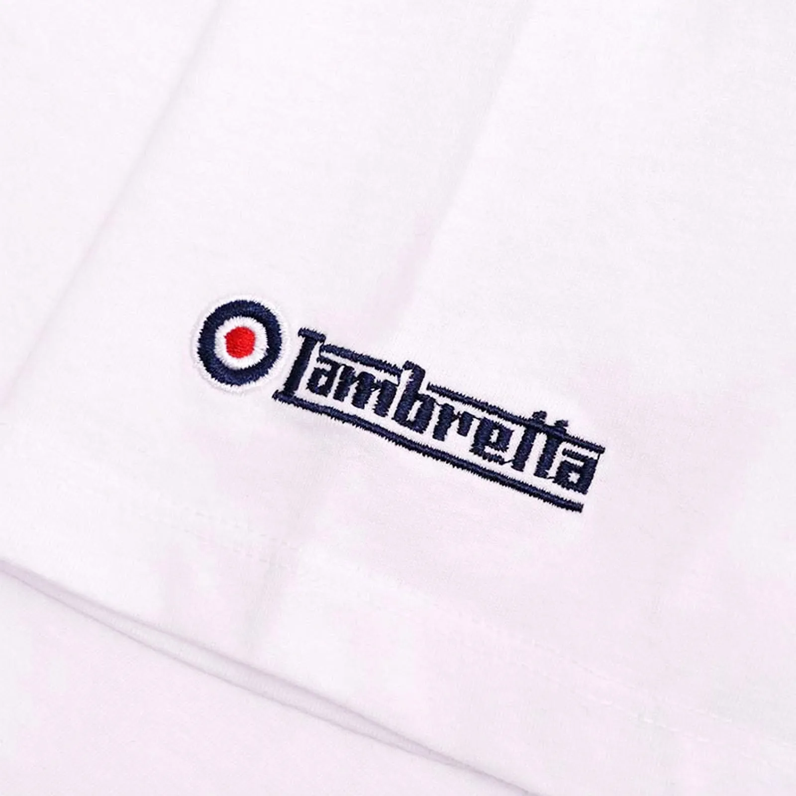 Lambretta Mens Original Logo Crew Neck T-Shirt