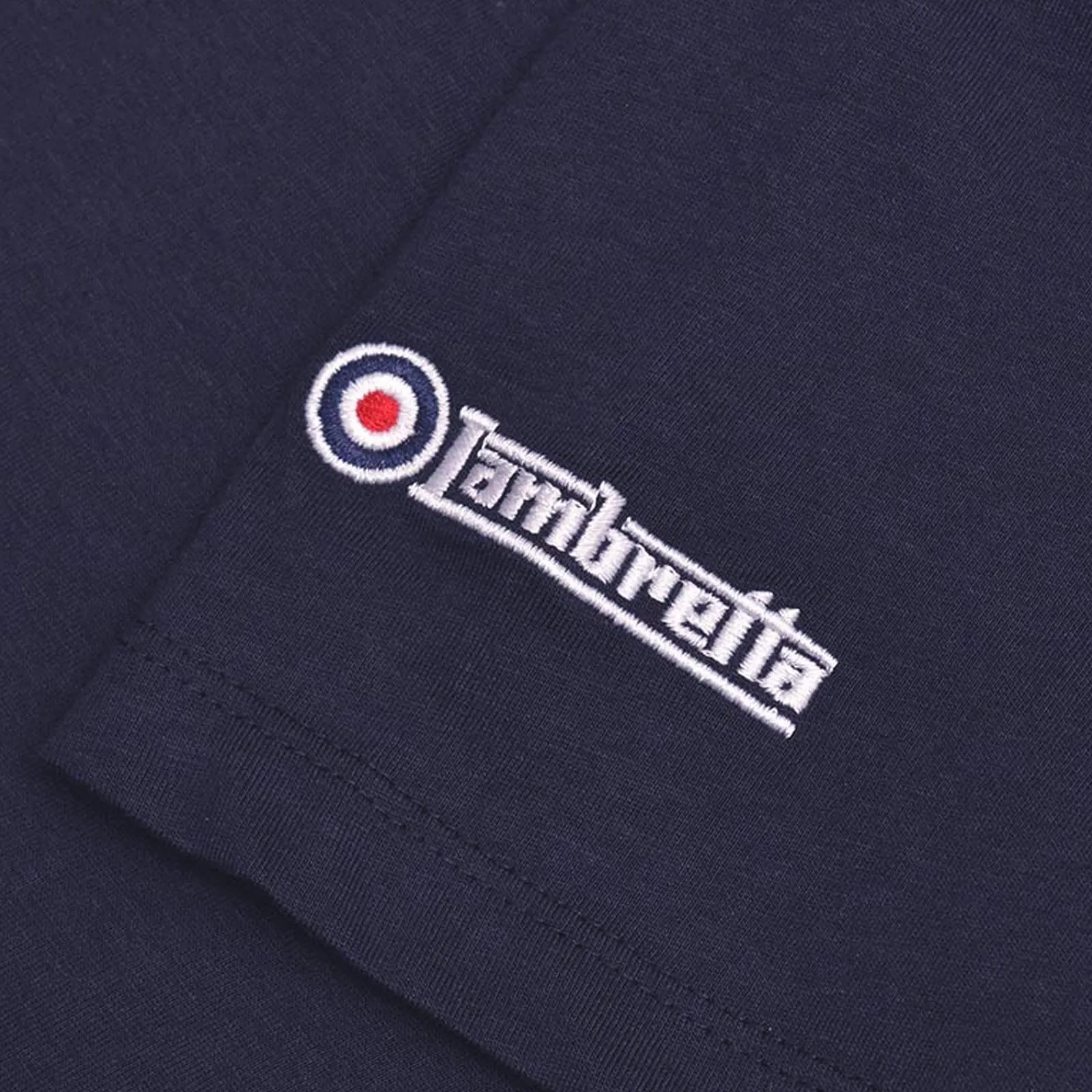 Lambretta Mens Original Logo Crew Neck T-Shirt