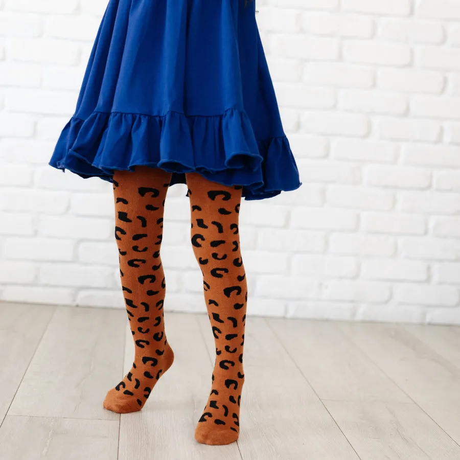 Little Stocking Co. - Leopard Knit Tights