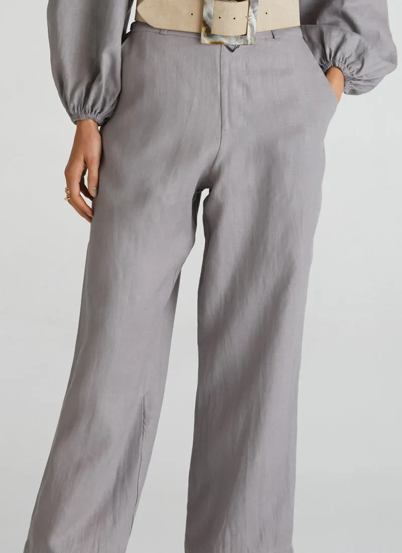 Luxe Linen Audrey Pants (SAMPLE)