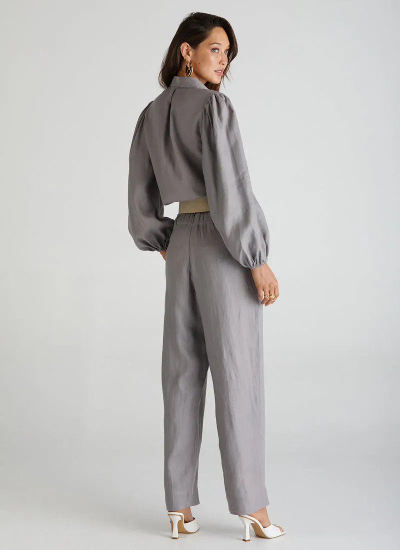 Luxe Linen Audrey Pants (SAMPLE)