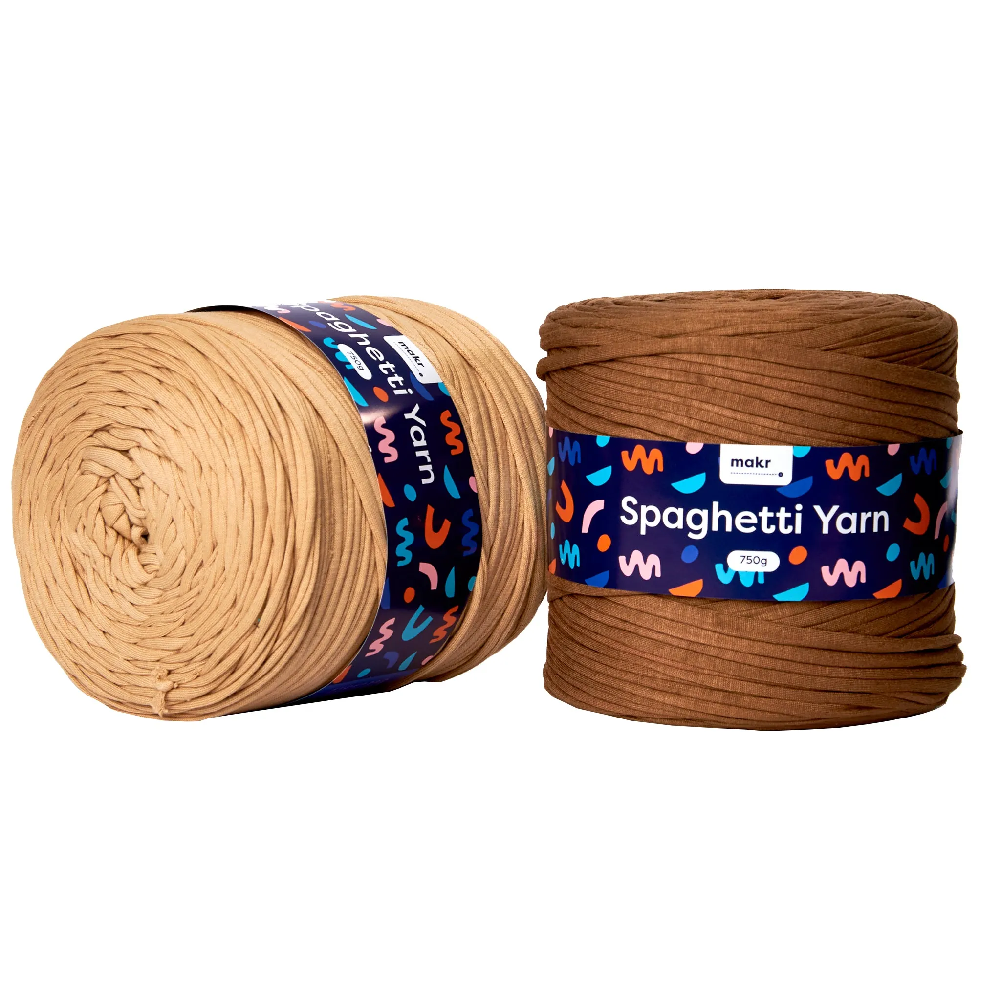 Makr Spaghetti Crochet & Knitting Yarn, 750g