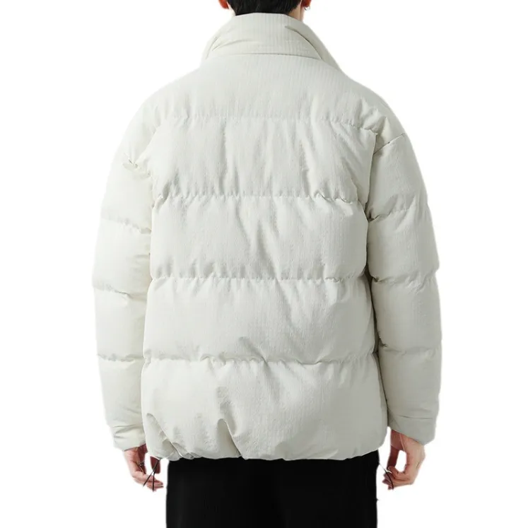 Mens Houndstooth Puffer Jacket