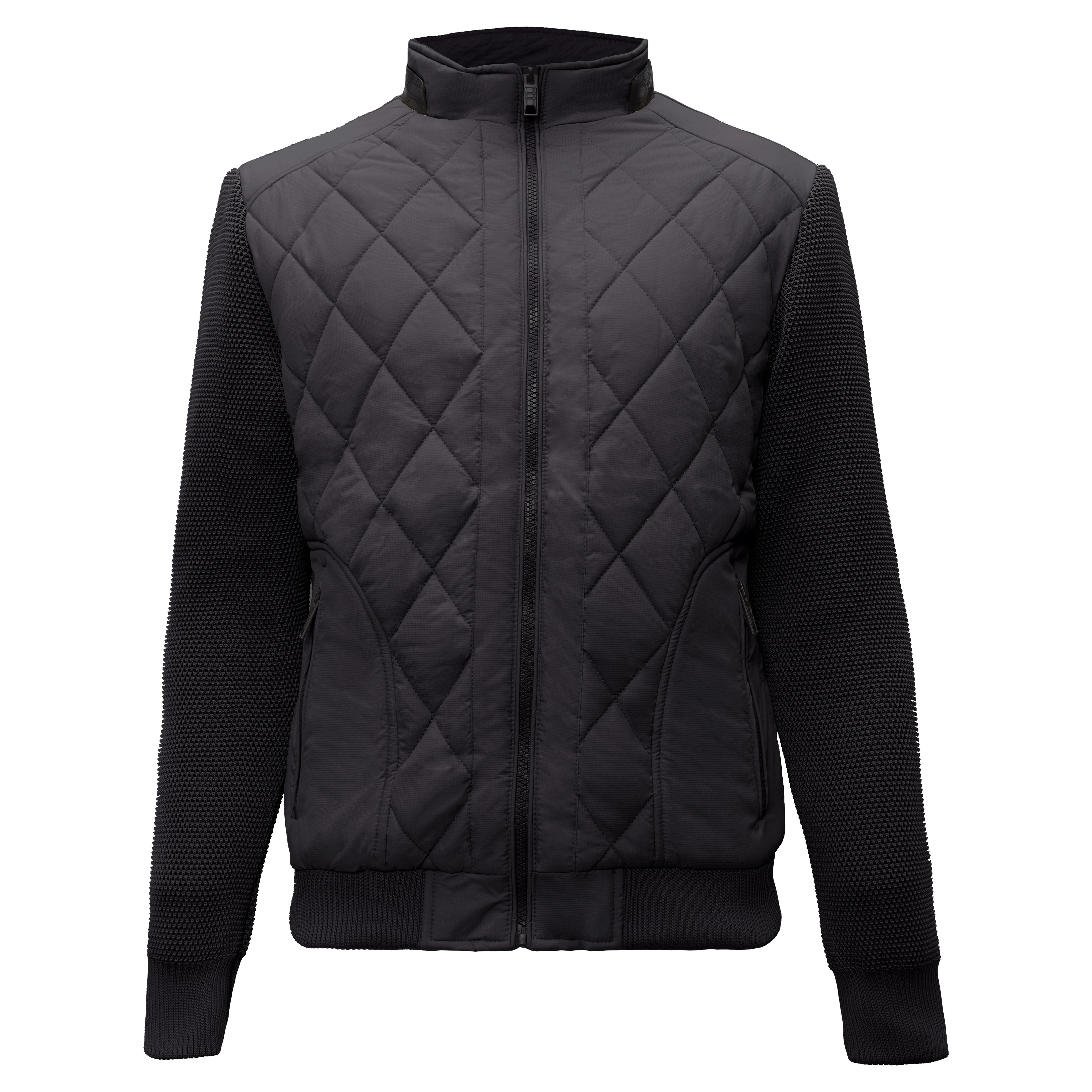 Men's Quilted Bomber Jacket - Classic Meets Contemporary | BPJ609