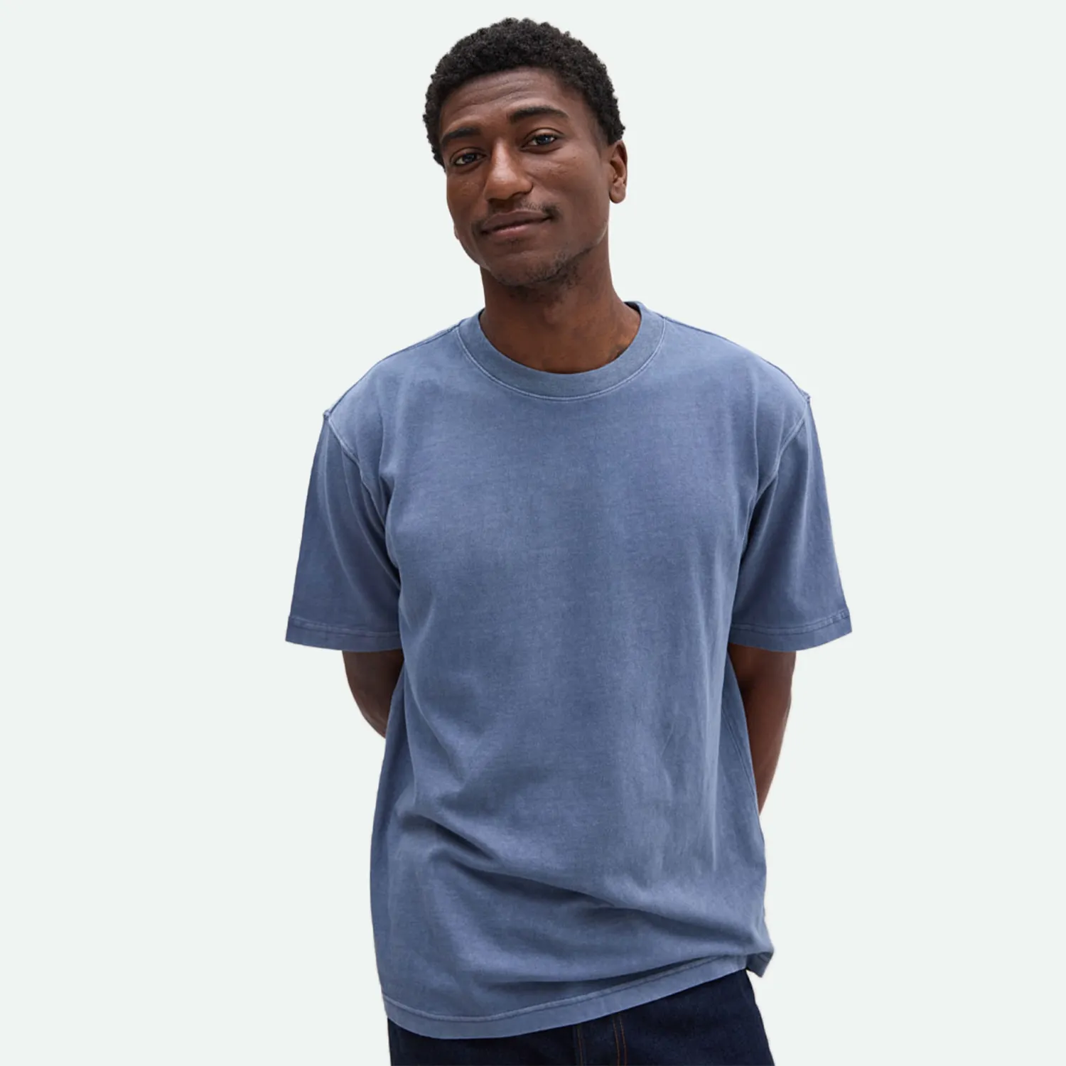 Men's Relaxed S/S Tee - Vintage Indigo