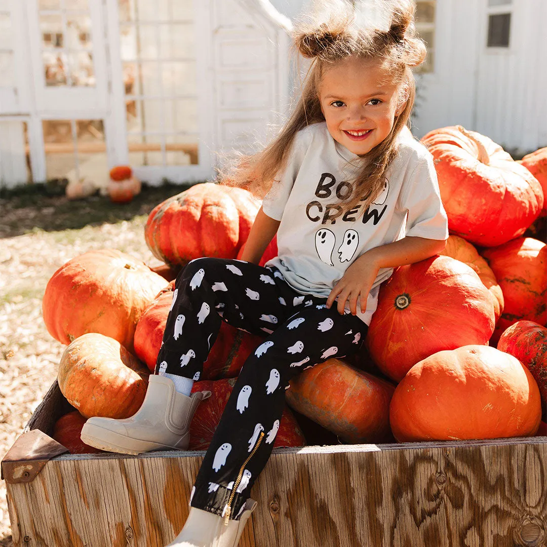 Mini Boyfriend Tee, Grey Boo Crew