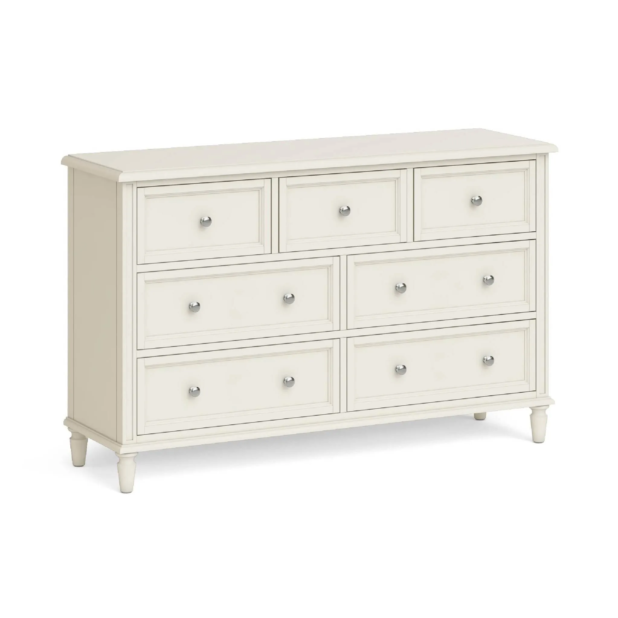 Mulsanne Cream 3 Over 4 Chest of Drawers