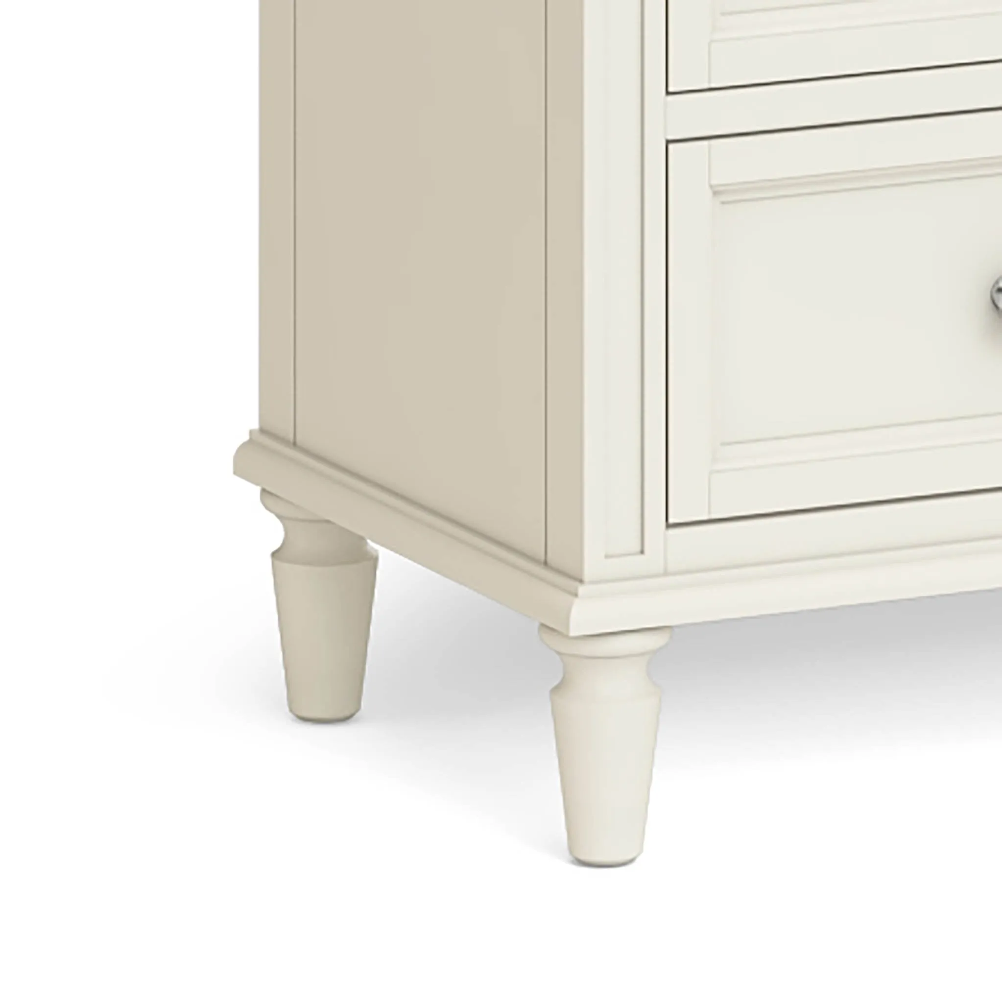 Mulsanne Cream 3 Over 4 Chest of Drawers