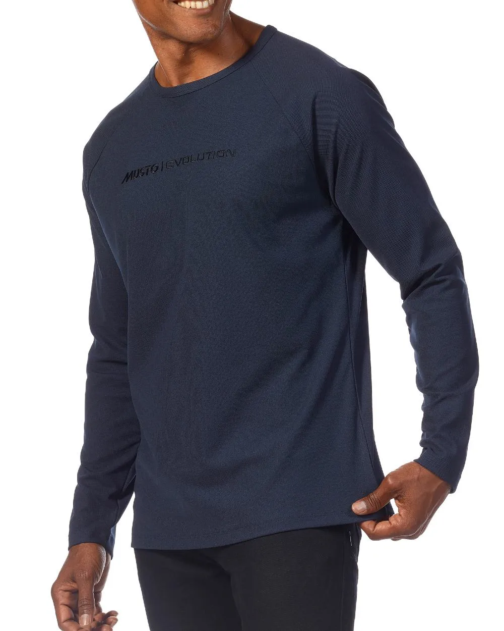 Musto Mens Evolution Newport OSM EDYE Long Sleeve T-Shirt