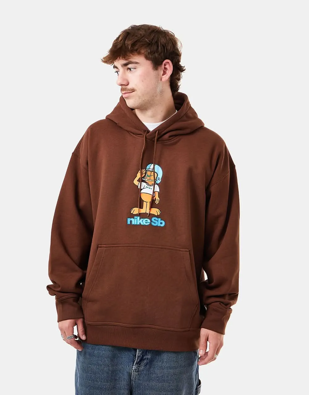 Nike SB Salute GFX Pullover Hoodie - Cacao Wow