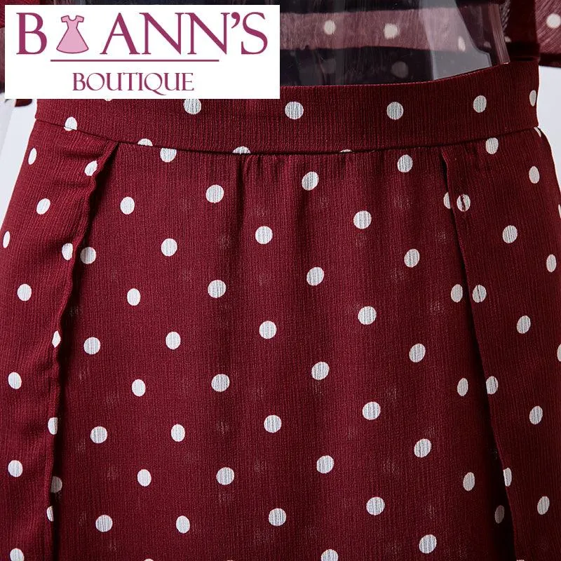 PIPER’S POLKA DOT SKIRT SET