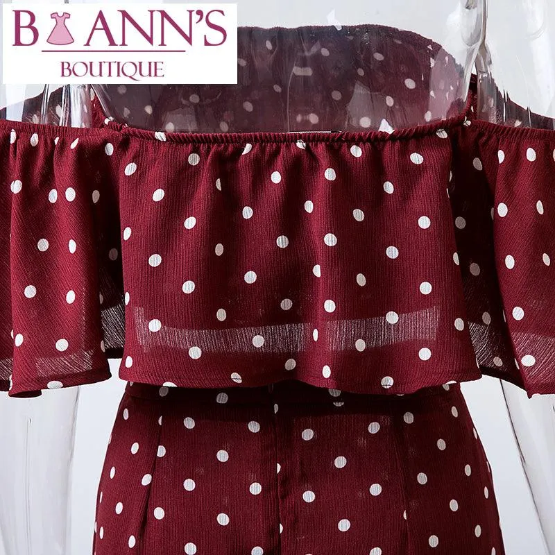 PIPER’S POLKA DOT SKIRT SET