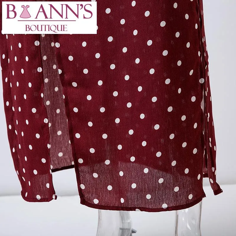 PIPER’S POLKA DOT SKIRT SET